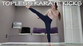 Topless Karate Kicks - TerraMizu - HD 720 WMV