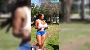 Tia Maria gets fucked by a stranger and rides his dick.