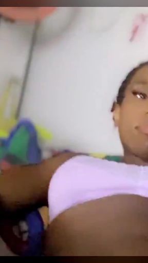 Must-see moment from &quot;Aj180 Gets Hard In Her Soft Shorts and Cant Help But Cum in Take It Out&quot;