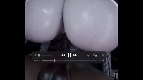 Silly Fat Thicc Ass Harley Quinn Rides A BBC