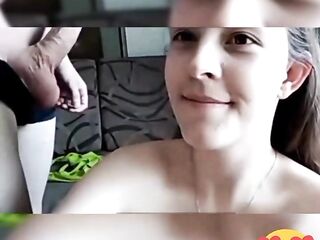 Polskie Porno spust do buzi