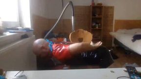 PervertedRoman40 fucks Chair in Latex