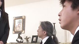 Meaty MILF Handjob Expert - Huge Load On Face Of Japanese Babe Kotomi
