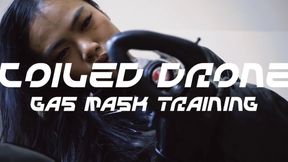 COILED: GAS MASK TRAINING