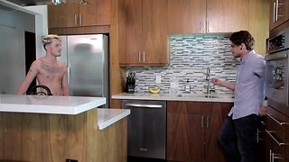 Straight Guy Collects Blowjobs & Barebacks Instead Of Rent