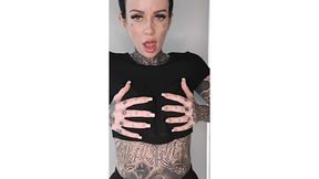 playing with big bouncing boobs melody radford