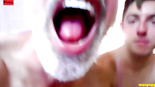 Man Pup's Nasty Game - Hardcore Anal Fuck with Richards Lennoz &amp; Devlin Jones