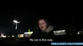 PublicSex Straight sex in car in public place