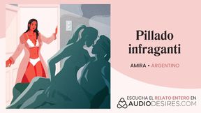 Amante pillado infraganti acaba en un tr�o