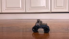 Crushing Hot Wheels Car in High Heels