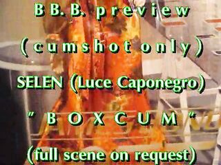 B.B.B.preview: SELEN's BoxCum (spunk flow solely)