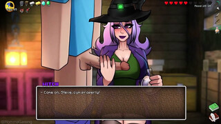Minecraft Witch Needs Your MAN-LAVA For Her ""Experiment"" - HornyCraft Witch Route #two