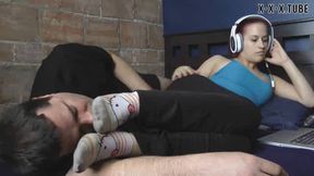 Carolyns favourite feet slave