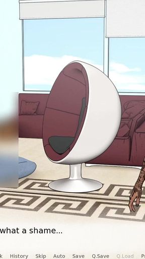Devine Heel #02 - Seductive MILF with Massive Boobs Makes Her Tenant so Horny - 3D Porn Game