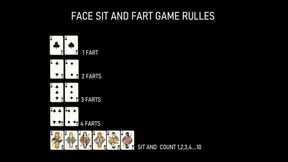 FACE SITTING AND FART GAME PART 3 BY MARCELA SCHUTZ AND DANIEL SANTIAGO CAM BY DANI FULL HD