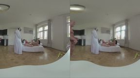 Rough Threesome With Genie Lady Dee Ends In Creampie And Anal Begging!