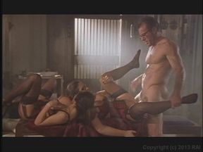 Sexy Chicks Share the Big Cock of Stud Randy Spears