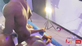 femdom pegging and fucking boyfriend and wifey raw and deep