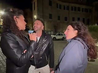 Preview of super slut Sofia Bellucci meeting Effe and Emme, a young married couple (dialogues in Ita