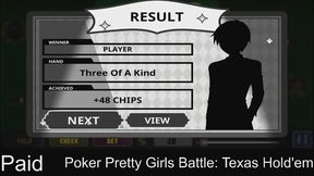 Horny AnimeGirls Play Steamy Poker for Erotic Rewards inTexasHold'em Round 4