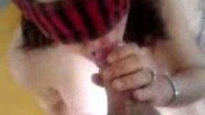 Threesome with my friend's chubby Greek coed babe in her house