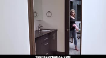 Johnny Castle Devours Blonde Teen (18+)'s Tight Ass in Anal Delight