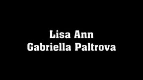 lisa ann and gabriella paltrova share blowjob threesome