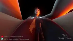 Tifa Savoring Wet Cunni in Hot 3D Hentai POV Action