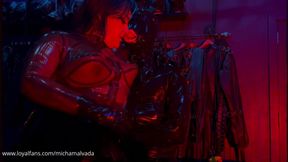 A Shiny Play Date with a Rubber Gimp