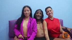 mini divas bibi mendes and cristal ortega having fun and getting it