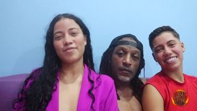 mini divas bibi mendes and cristal ortega having fun and getting it