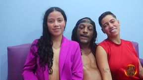 mini divas bibi mendes and cristal ortega having fun and getting it