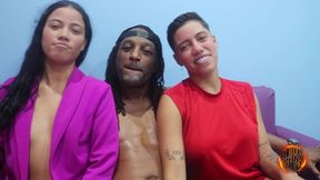 mini divas bibi mendes and cristal ortega having fun and getting it