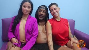 mini divas bibi mendes and cristal ortega having fun and getting it