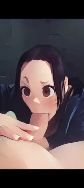 Deepthroat Queen Sucks Massive Dick in Hottest Anime Creampie