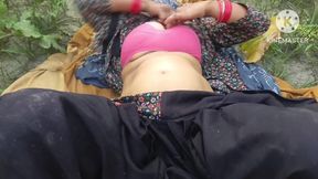 Chachi bhatija outdoor sex . Chachi fucked in doggy style position in mustard field by his bhatija