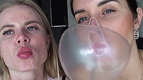 Friends Blow Bubbles (1920x1080 HD) MP4