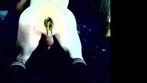 Sweets in the ass. Half a kilo in it