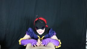Batgirl rides you POV Creampie
