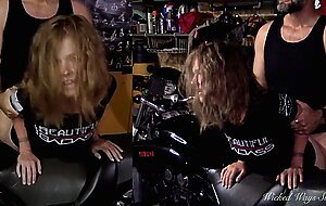 Please cum in my ass Biker Babe Lets Me Fuck Her Perfect Ass Bent Over My Motorcycle (Free)