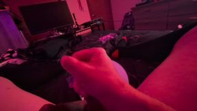 Shoot That Huge Thick Load of Cum All Over That Big Black Dick