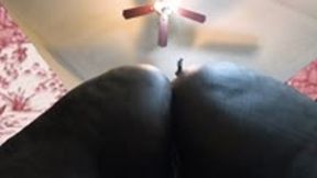 Tiny Husband in-between Giantess Wife Colossal Ass Cheeks she Shakes and Jiggles 4K smaller