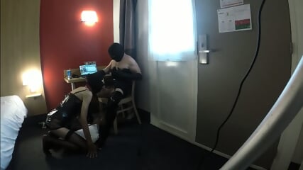 Docile Submissive Games with a TV CD