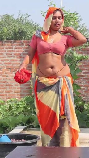 Punjabi Hot Muslim Aunty Stuck Under Bed Then Neighbor Guy Fuck her Tight Pussy Because she Is sexually Unsatisfying Woman