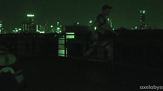 Axel abysse is a sex-crazed insomniac infrared butt play