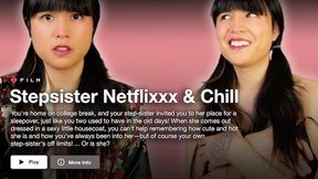 POINT OF VIEW: You're Netflix & Chilling With Your Trans Step-step-sister and Things Are Getting Clumsy...