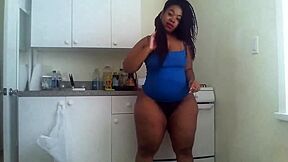 Black Step mom With Huge Ass Solo Video