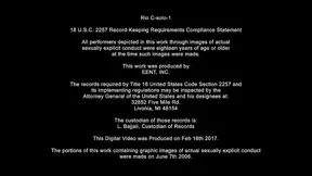 Natural big tit babe masturbates