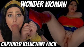 SUBMISSIVE Wonder Woman MESMERISED AND TIED UP !