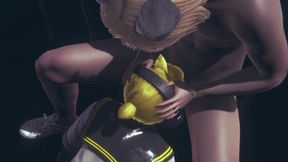 Vocaloid Yaoi Femboy - Len Suck a Dick in Classroom